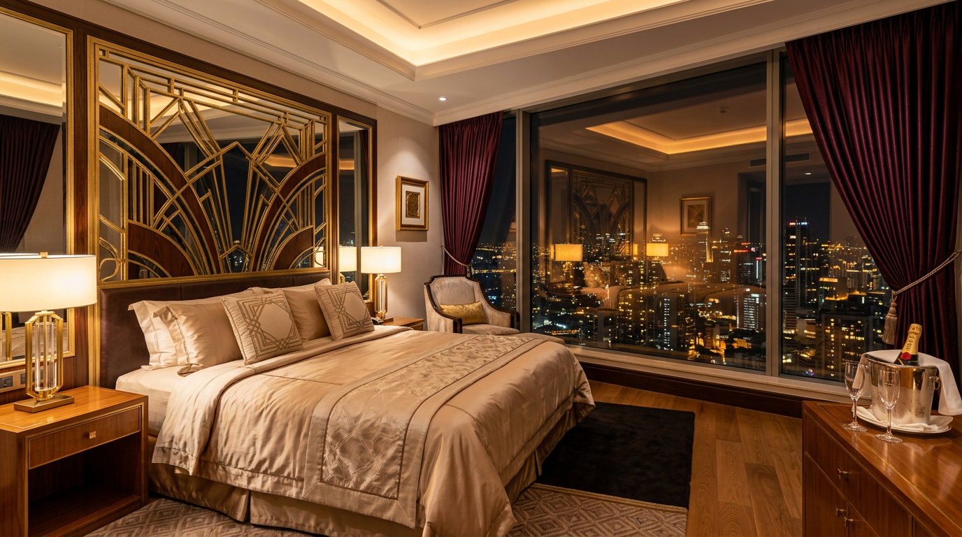 Luxury suite at London Hotel